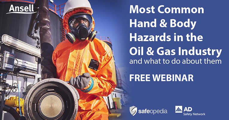 Most Common Hand & Body Hazards in the Oil & Gas Industry. Join this free on-demand webinar.